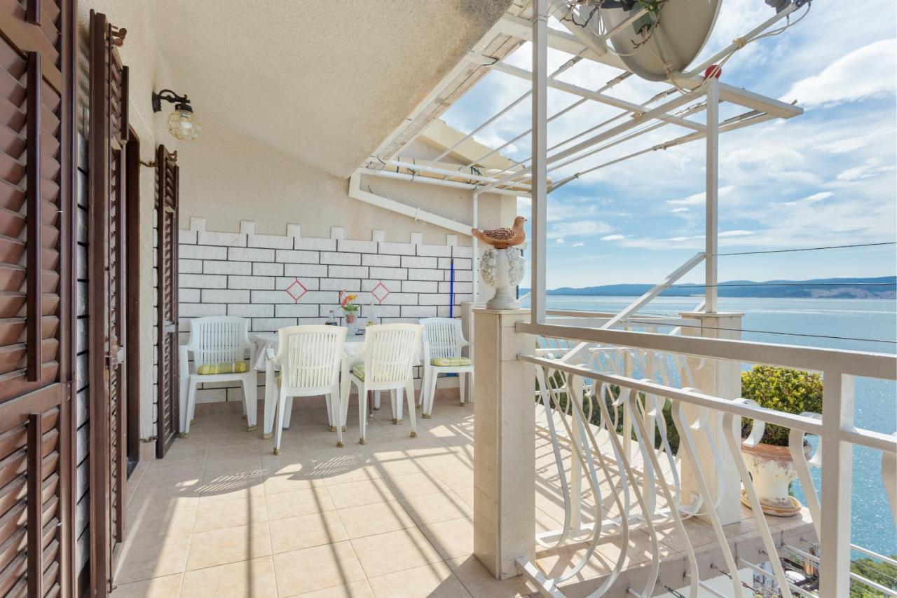 Apartments By The Sea Stanici, Omis - 1028 Tice Kültér fotó